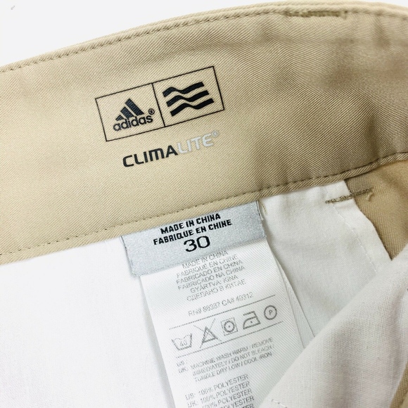 Adidas Climalite Lightweight Golf Shorts Sz 30 - Picture 4 of 4